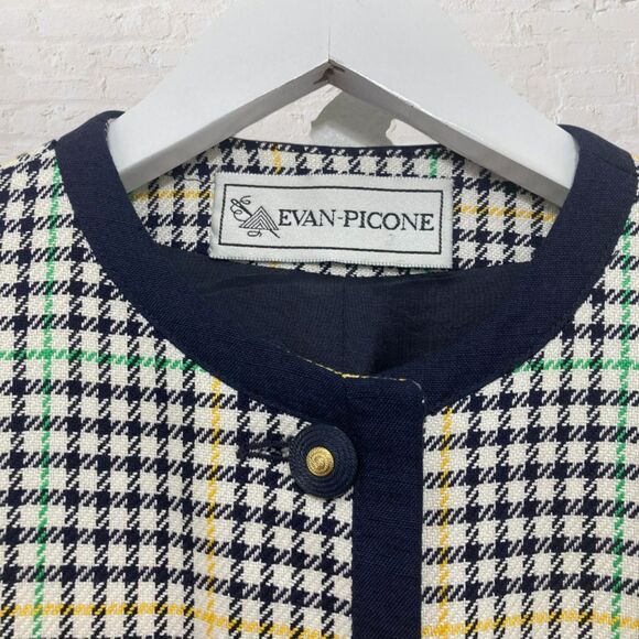 Evan Picone Vintage Wool Blazer 6 - Picture 6 of 15